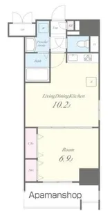 グレイスフルリッチ【3階】の間取り