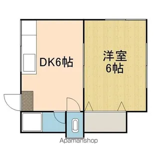 エアポートハイツ【2階】の間取り