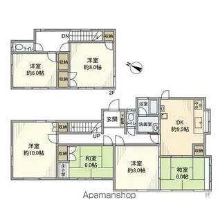 神奈川県鎌倉市山ノ内【一戸建】の間取り