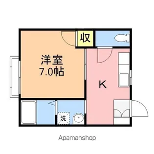 カトレア【1階】の間取り