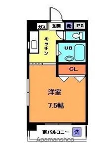 大栄和泉マンション【303号室】の間取り