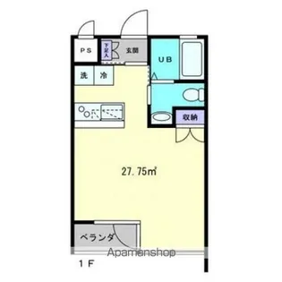 富士グランディール【2階】の間取り