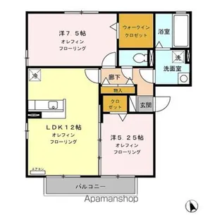 ロイヤルレジデンス ABC【3階】の間取り