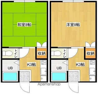 ガーデンTNⅡ【1階】の間取り