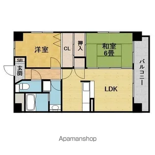 ラミティエ【2階】の間取り