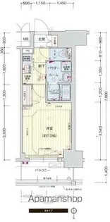 プレサンス桜通ザ・タイムズ【8階】の間取り