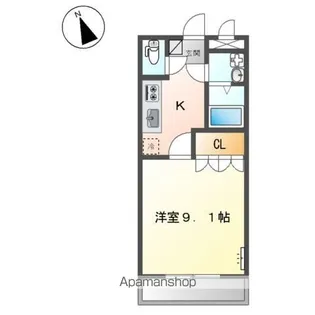 アルファルド【1階】の間取り