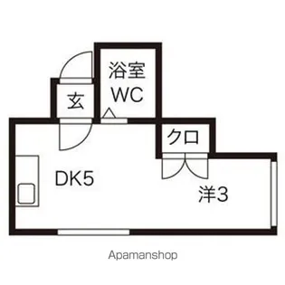 北37条シティハイツ【3号室】の間取り