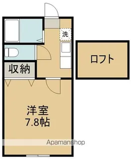 ホワイトキャッスル蒲町ビレジA棟【1階】の間取り