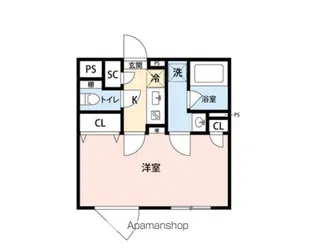 LEGALAND新中野【3階】の間取り