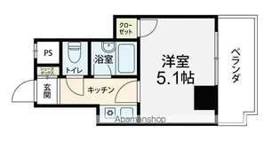 KCCオンワードベース【403号室】の間取り