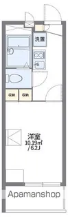 レオパレス相生【207号室】の間取り
