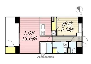アーバンコート中央町【7階】の間取り