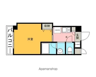 イルネージュ舞浜【4階】の間取り