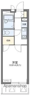 レオパレスインサイド新栄【205号室】の間取り