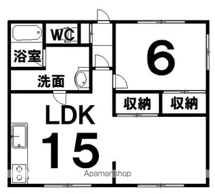 CLASSEL220【101号室】の間取り