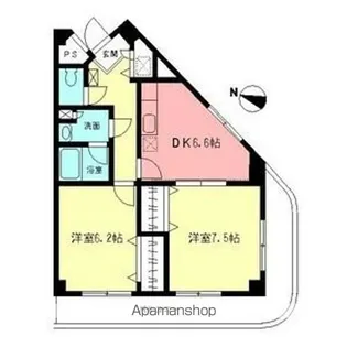 コンフォール・EDO【1階】の間取り