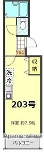 サンアーバン野方【2階】の間取り