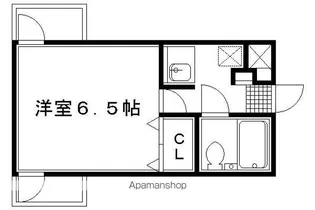 エイム二番町【406号室】の間取り