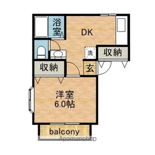 エルヴィーナ宮津台【2階】の間取り