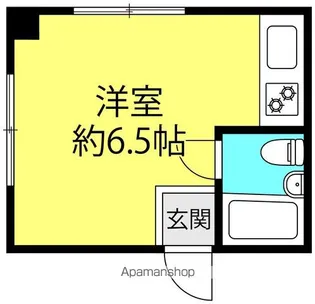 サンスマイル出屋敷【102号室】の間取り