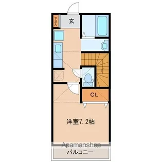 レイウッド蒲町・3【2階】の間取り