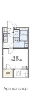 レオネクストエル ドール【2階】の間取り