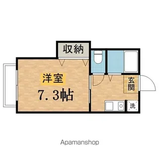 多摩ヒルズ2【102号室】の間取り