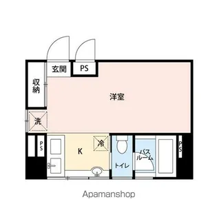 バンビル【7階】の間取り