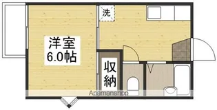 藤田コーポⅠ【2階】の間取り