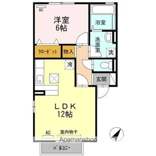 プロムナード【1階】の間取り