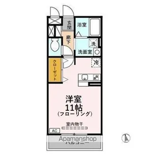 コンフォール【1階】の間取り