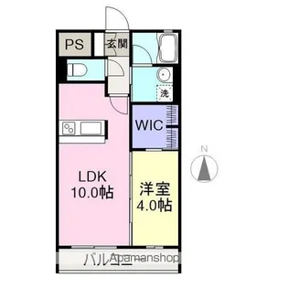 エルセラーン・プリマ【303号室】の間取り