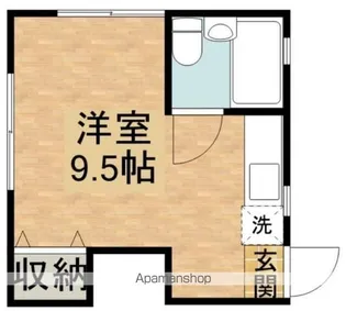 御園コーポ【3階】の間取り