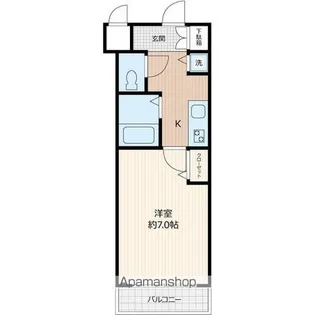 ヴィータローザ新江古田【4階】の間取り