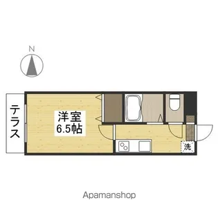 ウェーブレジデンス中仙道B棟【1階】の間取り