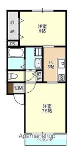 VENT VERTⅡ【205号室】の間取り