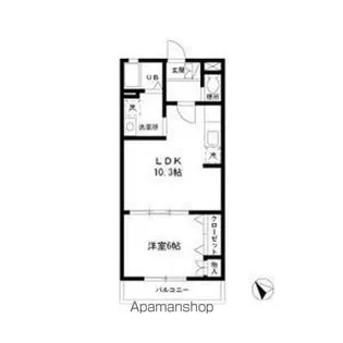 SEPIA COURT F【1階】の間取り