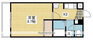 コスモリヴェール【107.号室】の間取り