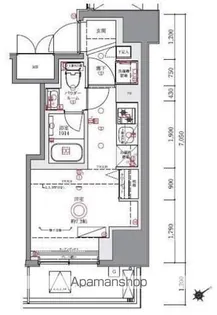 AZEST横濱吉野町【3階】の間取り