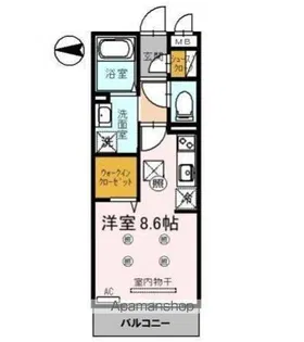 フェルカ【1階】の間取り
