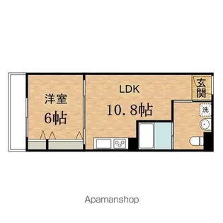 東京都日野市大字日野【アパート】の間取り