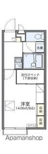 レオパレス近江八幡Ⅱ【207号室】の間取り
