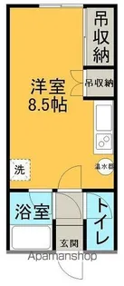 北海道網走市台町3丁目【マンション】の間取り