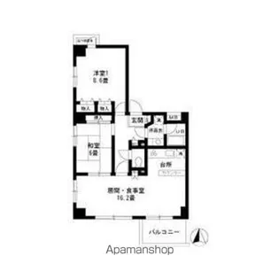 パークハイムMSK【5階】の間取り