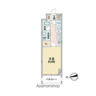 レジディア東桜【8階】の間取り