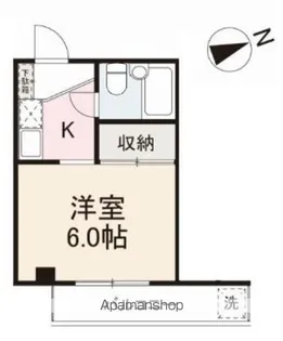 ロジュマン田町【3階】の間取り