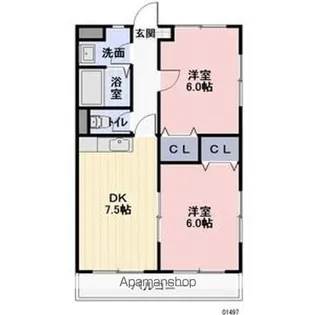 Century21【3階】の間取り