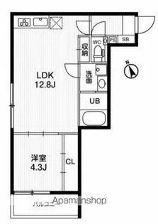 モアリッシェル代官山青葉台【2階】の間取り