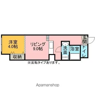 パークヒルズ中央12【9階】の間取り